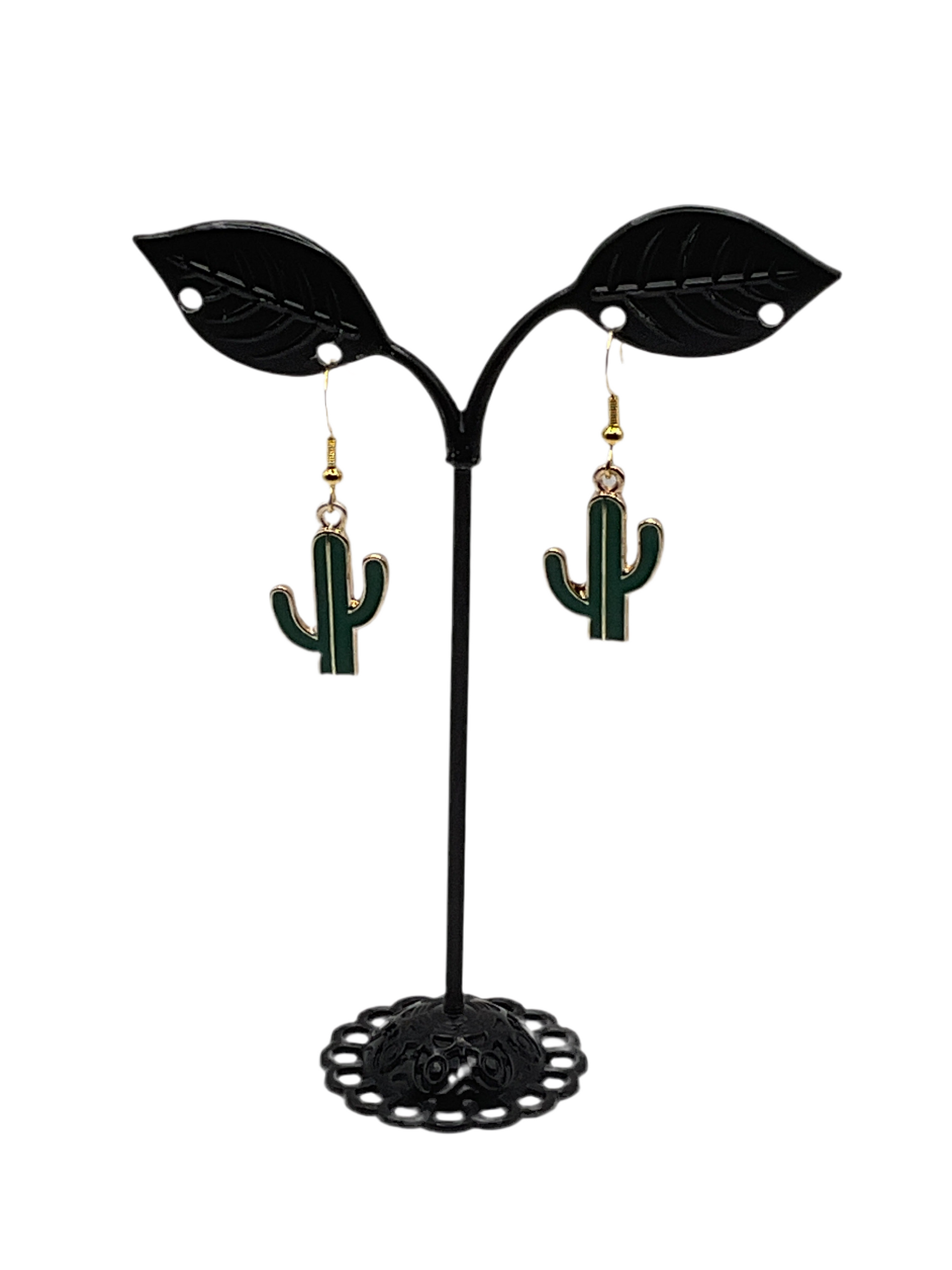 Cactus earrings