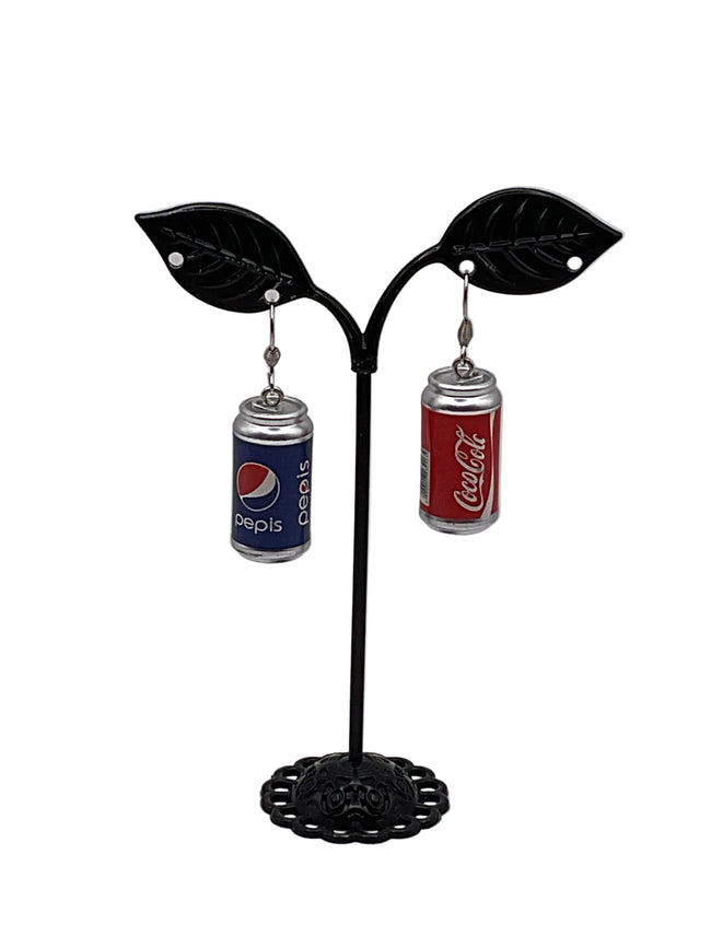 Soda can earrings Hover Image
