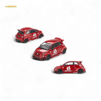 Mini-GT LB-WORKS x Abas Works ABARTH 595 Red 1:64 MGT00963