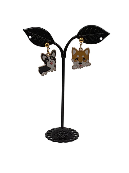 Dog Earrings