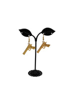 Gun earrings