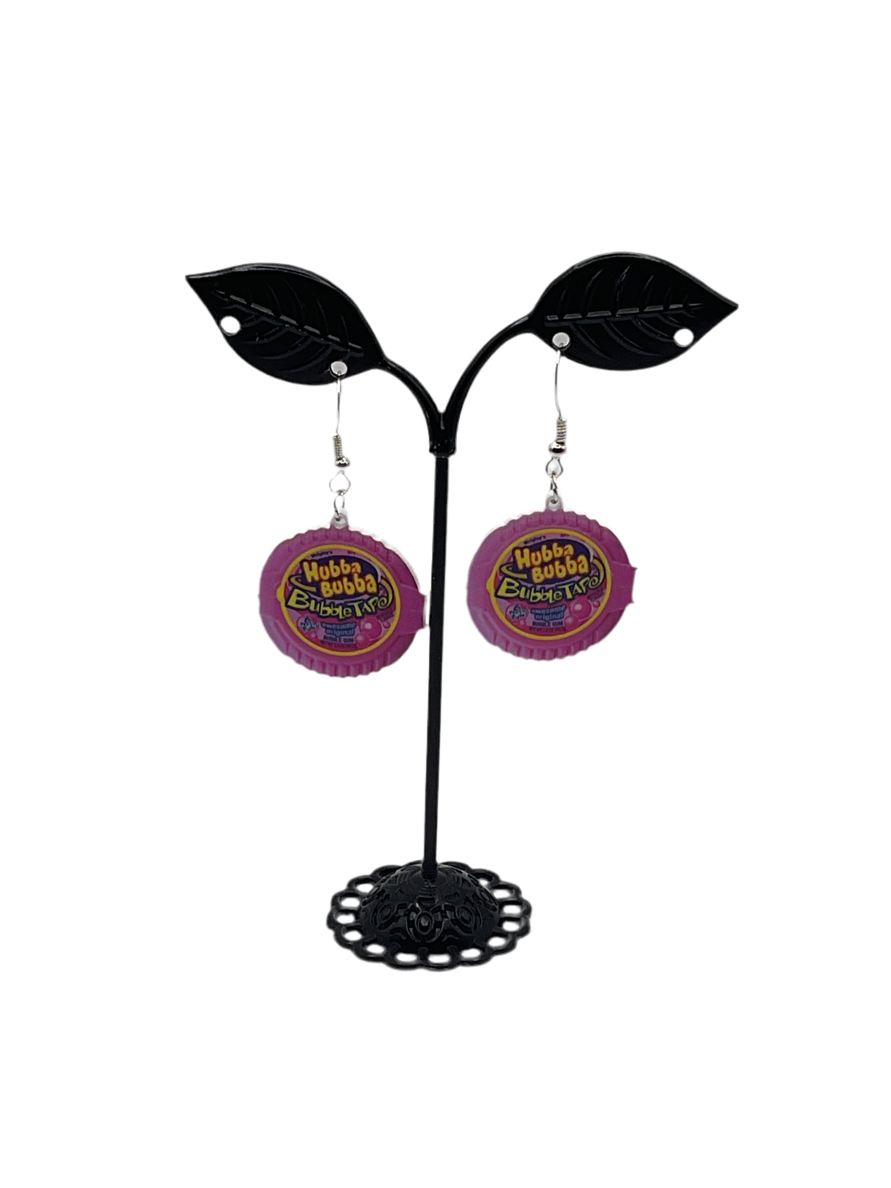 Hubba Bubba Bubble Tape Gum Earrings