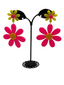 Colorful Large Flower Earrings