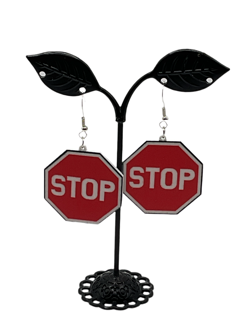 Caution Sign Earrings