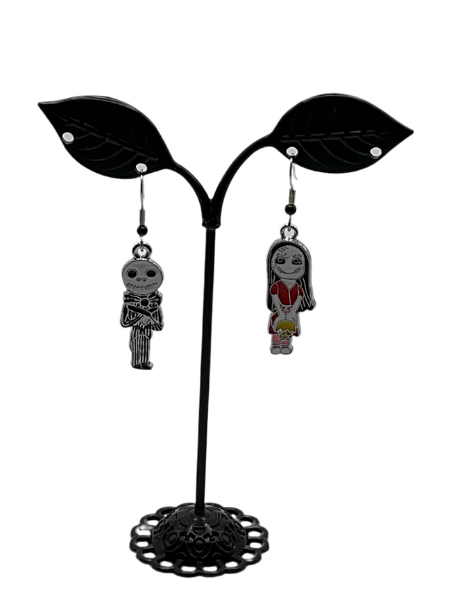 Jack and Sally Earrings Hover Image
