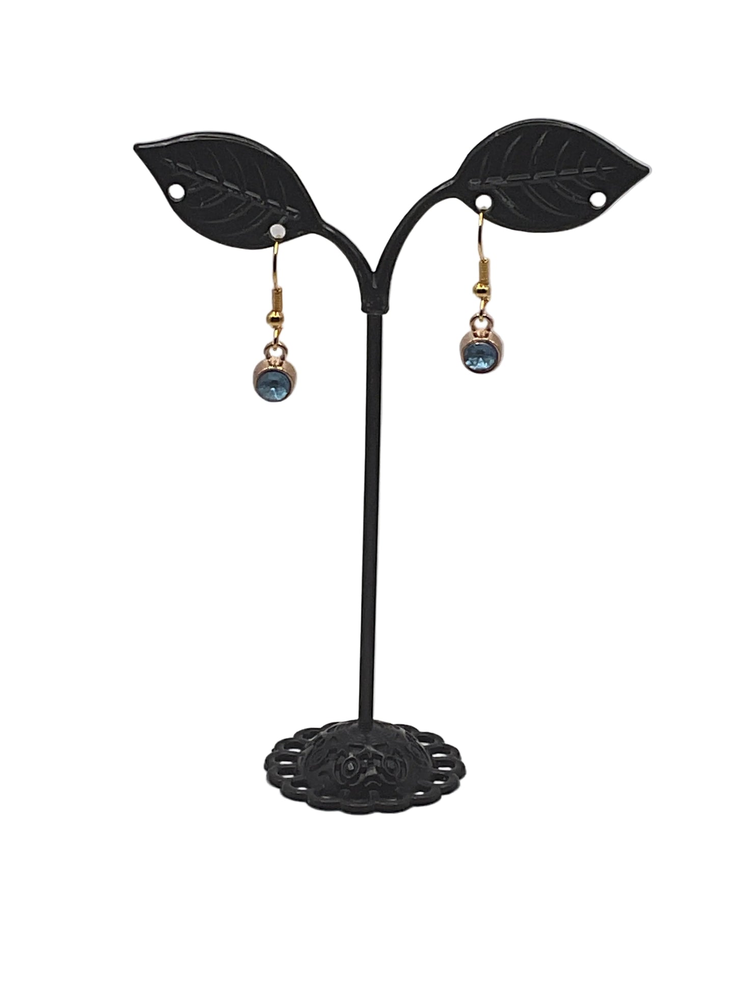 Crystal and Crosses Earrings