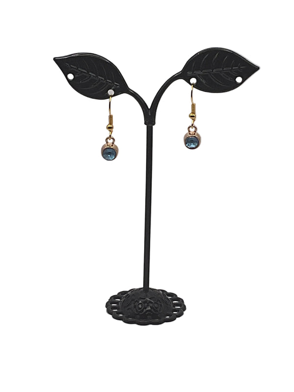 Crystal and Crosses Earrings