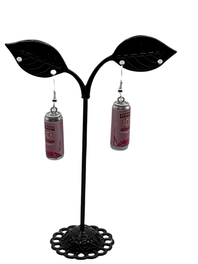 Smirnoff raspberry ice earrings Hover Image