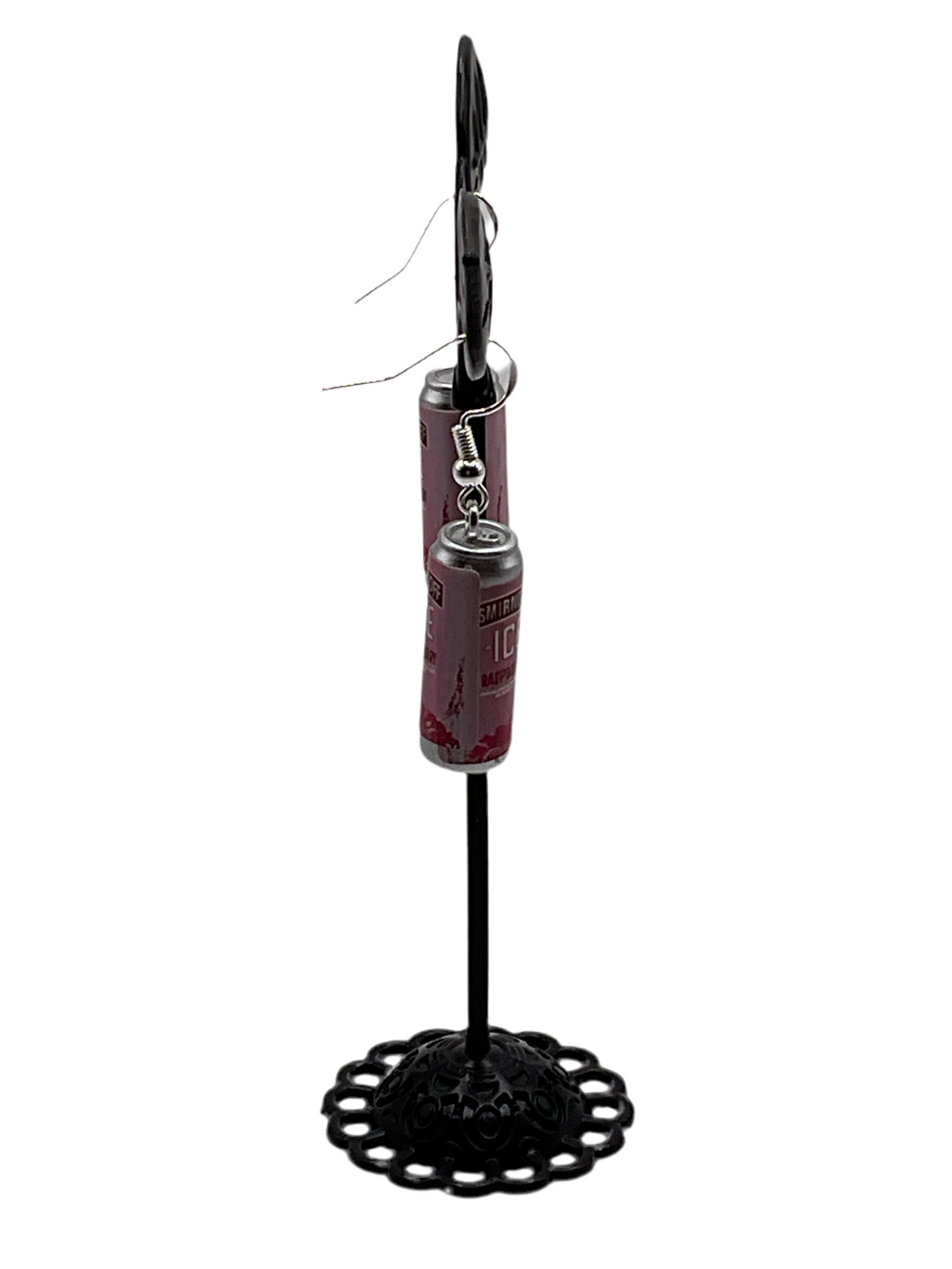 Smirnoff raspberry ice earrings