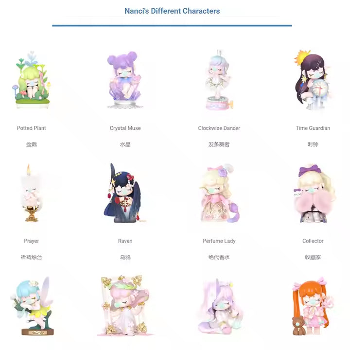 Nanci Series 15 Museum of Fantasy Blind Box (1 Blind Box) - Collectors World Toys