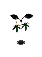 Weed earrings