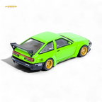 Inno64 TOYOTA AE86 Levin "PANDEM ROCKET BUNNY" Green 1:64