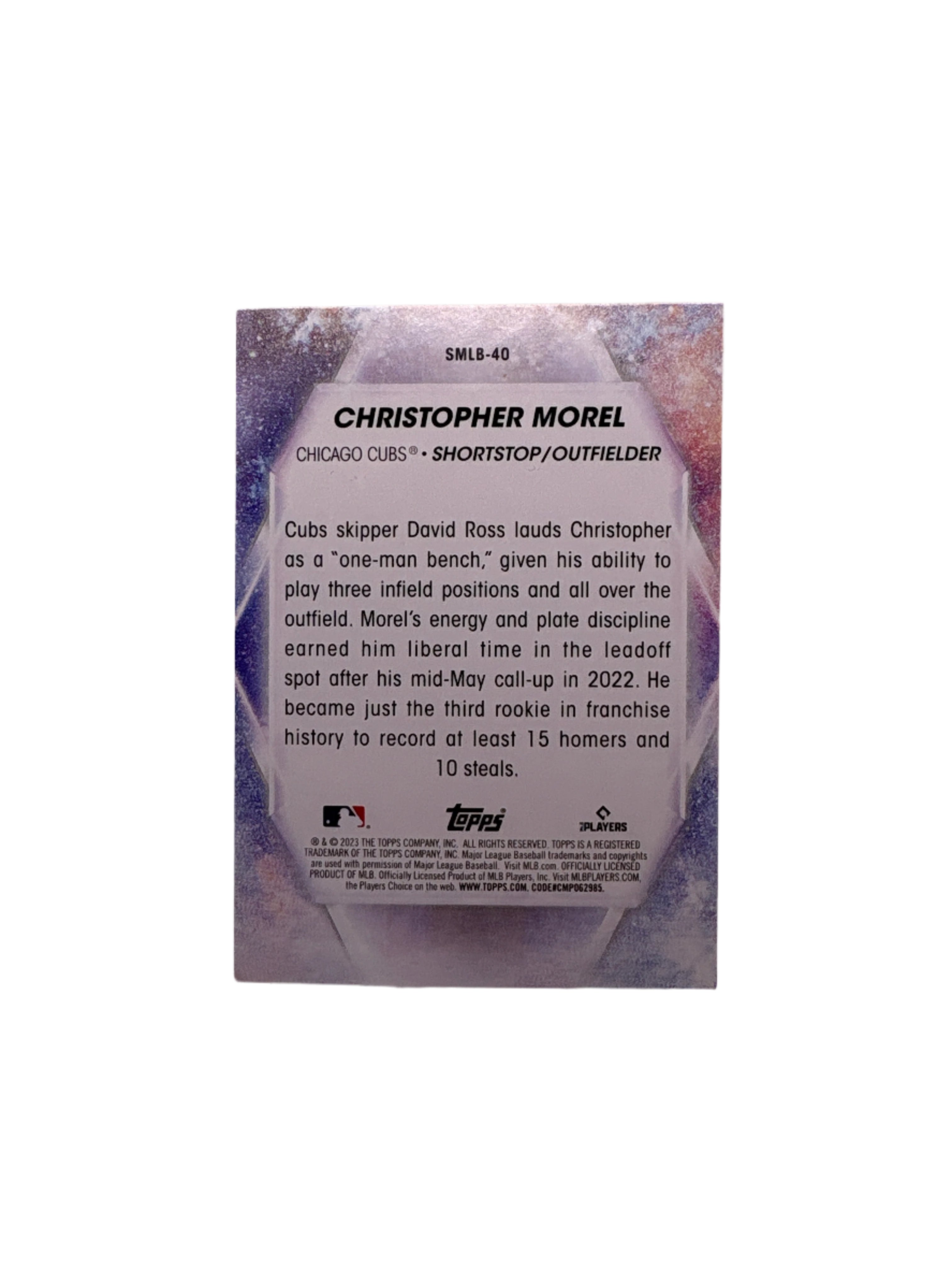 Topps Christopher Morel