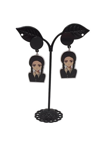 Cartoon Wednesday Earrings