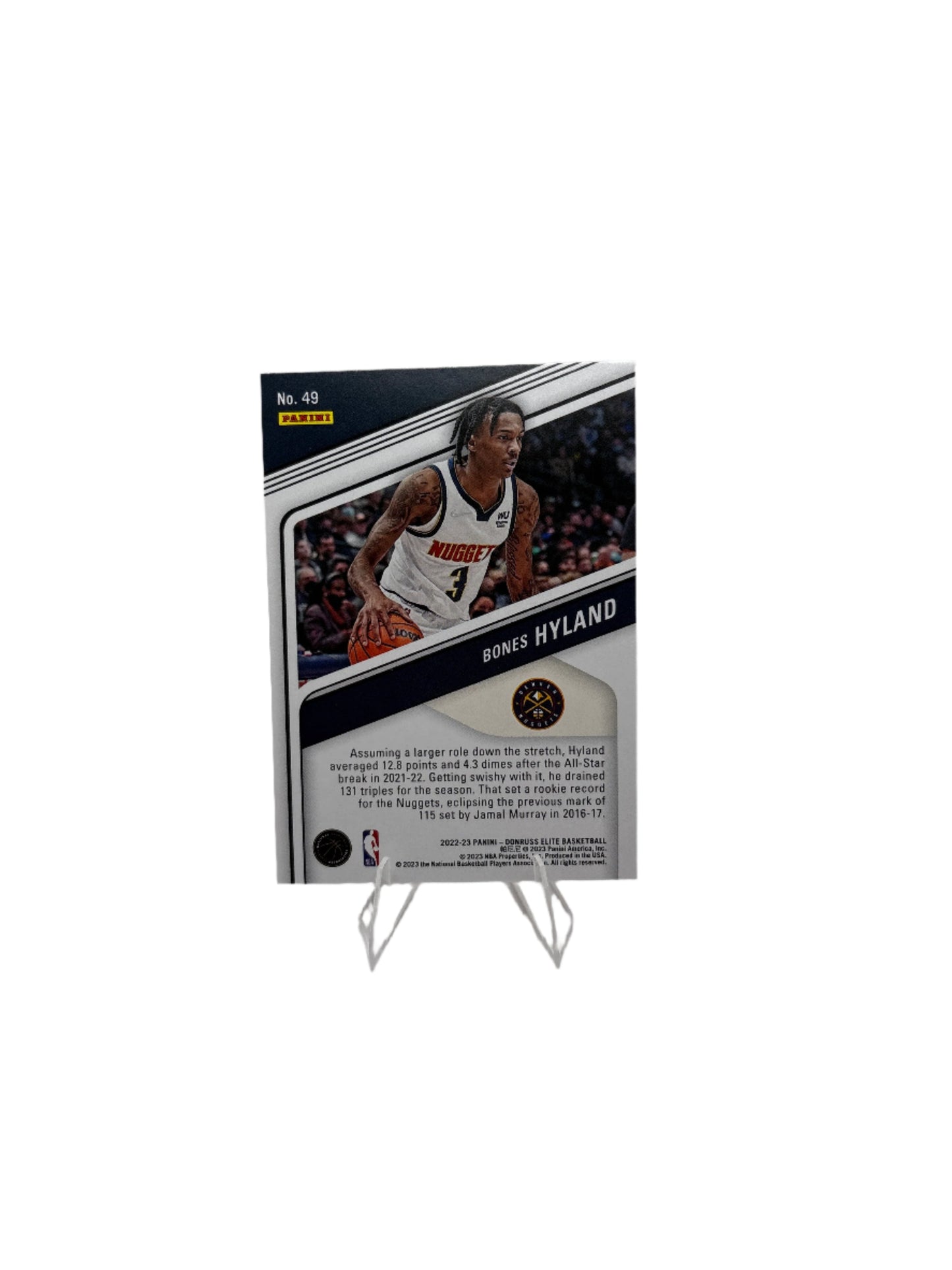 Donruss Elite Bones Hyland