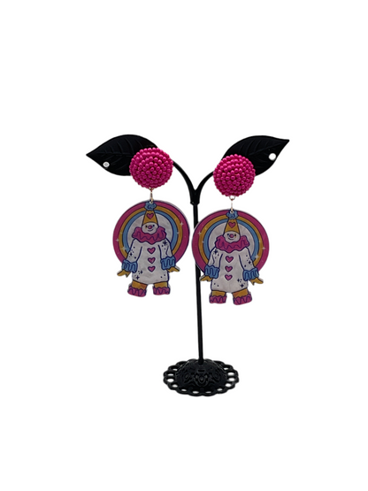 Clown Earrings