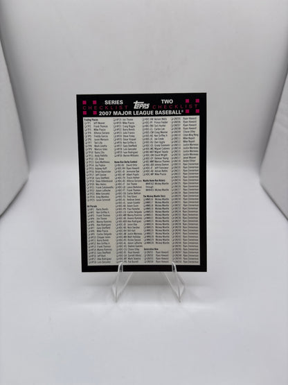 Topps Checklist