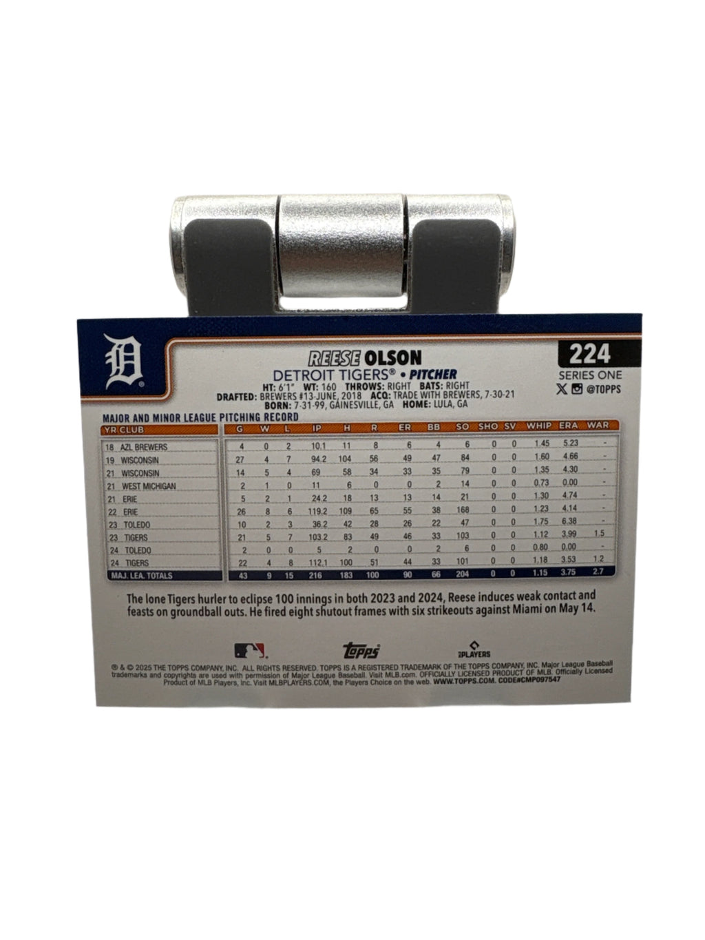 Topps Reese Olson