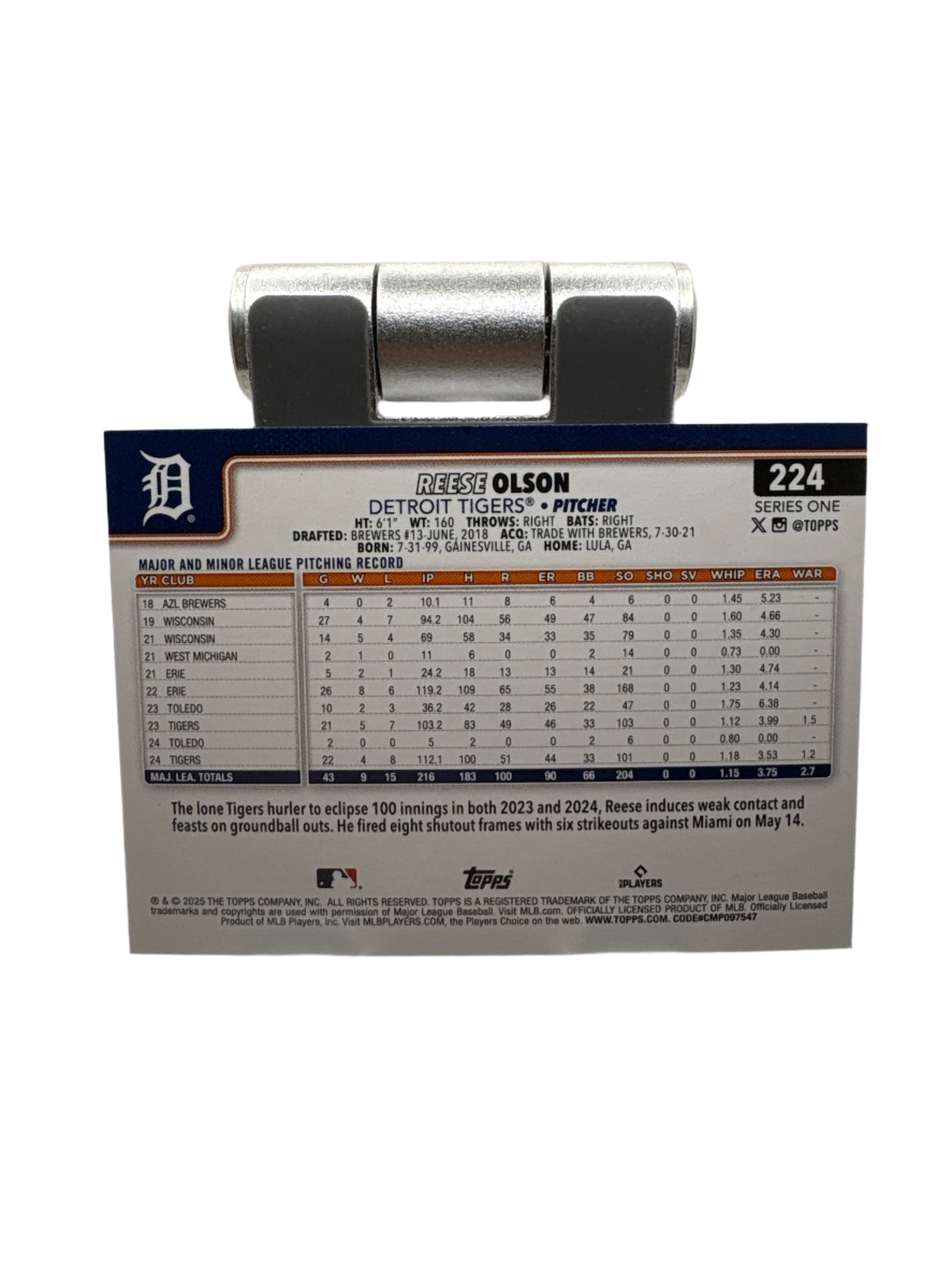 Topps Reese Olson