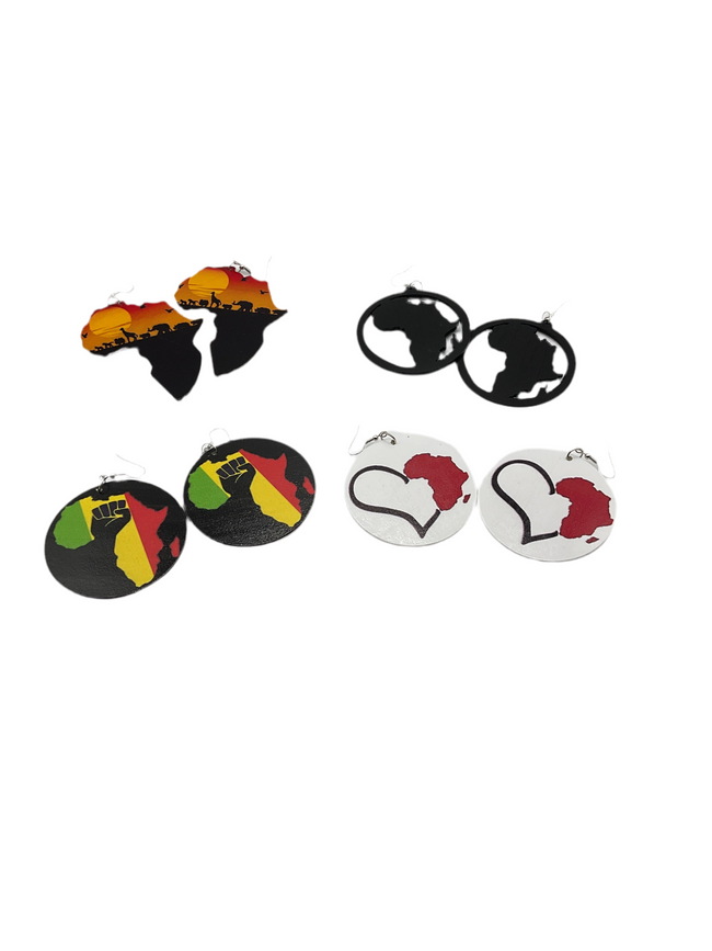 Africa  Earrings Hover Image