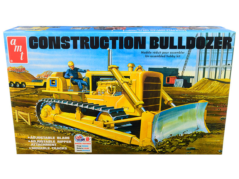 AMT - Skill 3 Model Kit Construction Bulldozer 1/25 Scale Model
