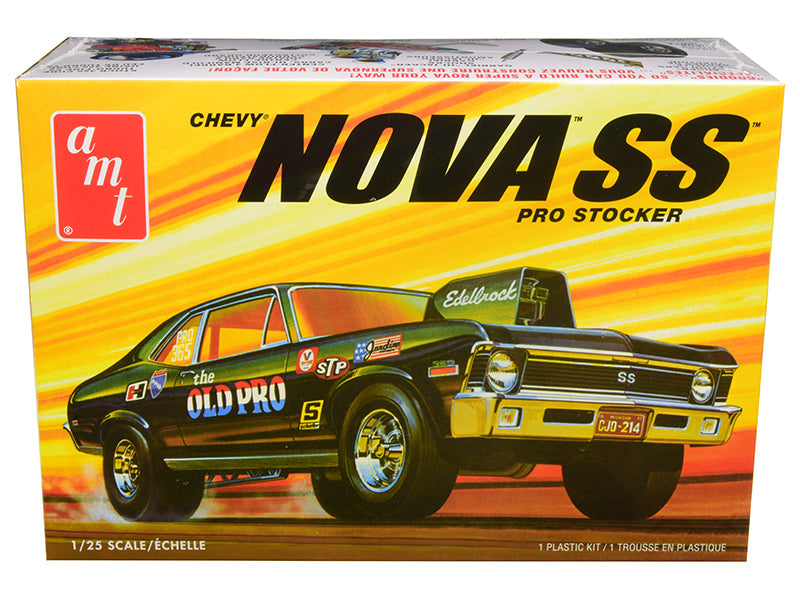 AMT - Skill 2 Model Kit 1972 Chevrolet Nova SS "Pro Stocker" 1/25 Scale Model