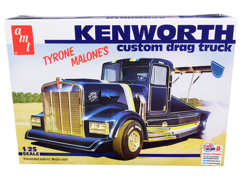 AMT - Skill 3 Model Kit Tyrone Malone's Kenworth Custom Drag Truck 1/25 Scale Model