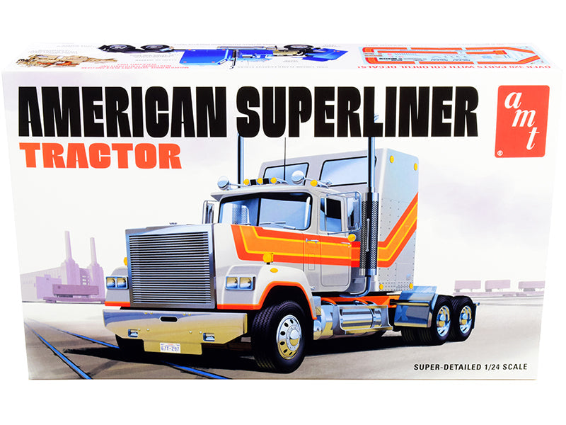 AMT - Skill 3 Model Kit American Superliner Semi Tractor 1/24 Scale Model
