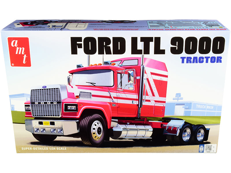 AMT - Skill 3 Model Kit Ford LTL 9000 Semi Tractor 1/24 Scale Model