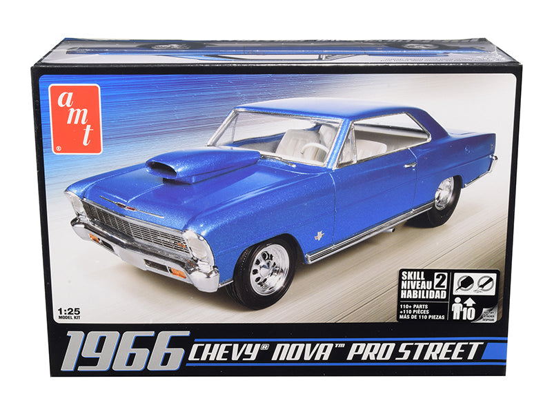 AMT - Skill 2 Model Kit 1966 Chevrolet Nova Pro Street 1/25 Scale Model
