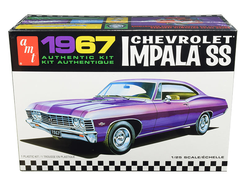 AMT - Skill 2 Model Kit 1967 Chevrolet Impala SS 1/25 Scale Model
