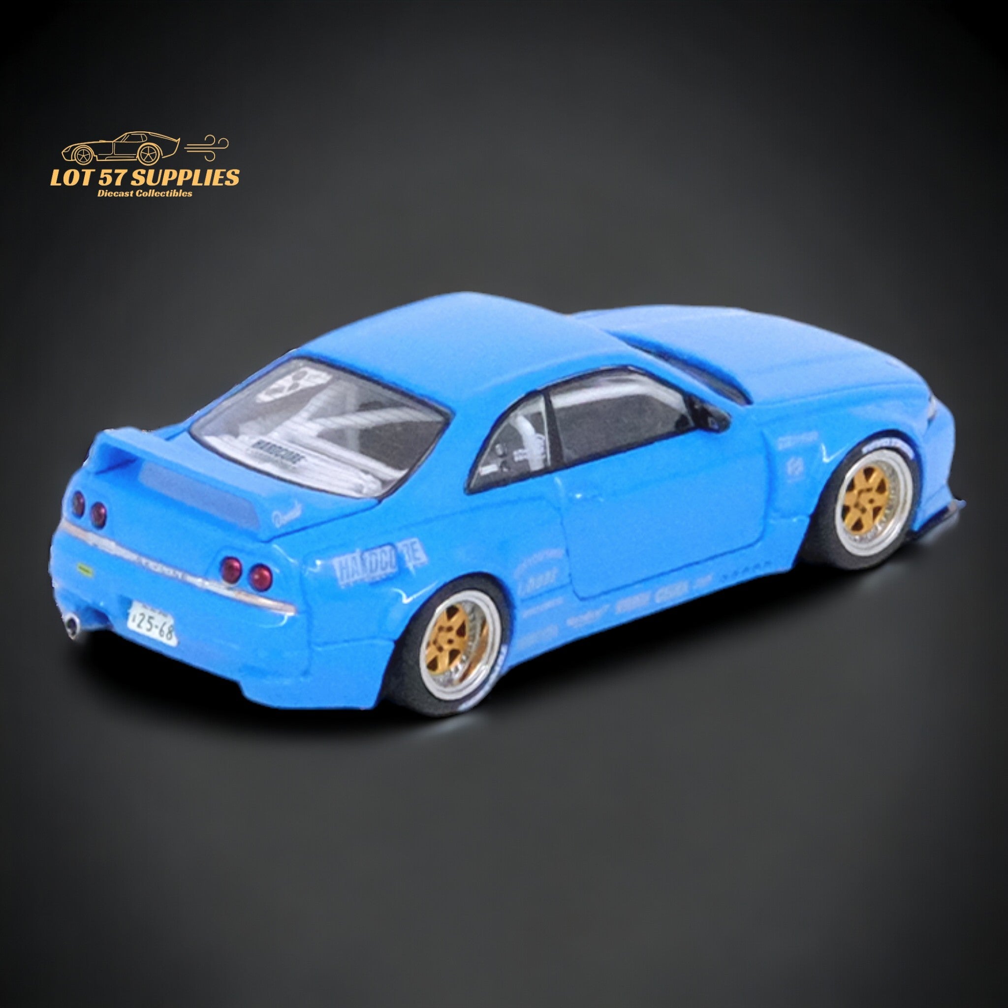 Inno64 Nissan Skyline GT-R R33 "Pandem / Rocket Bunny" Widebody in Blue 1:64 IN64-R33P-BLU - Collectors World Toys