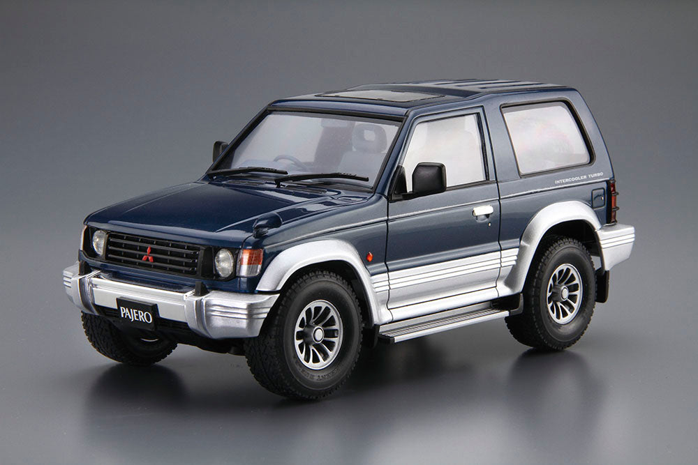 1/24 MITSUBISHI V24WG PAJERO METAL TOP WIDE XR-II '91 Model Kit Main image