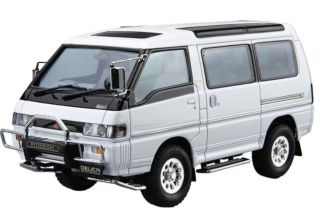 1/24 MITSUBISHI P35W DELICA STAR WAGON '91 Model Kit - Collectors World Toys Hover Image