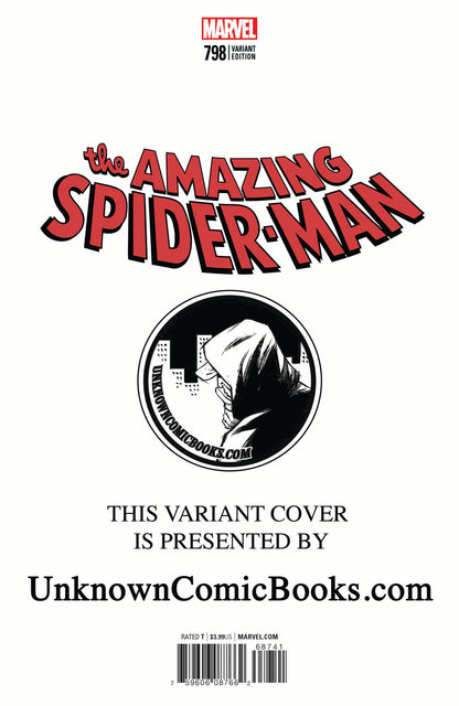 Amazing Spider-Man #798 Unknown Comic Books Virgin Exclusive Dodson Venom 30Th Var Leg 4/4/2018 - Collectors World Toys