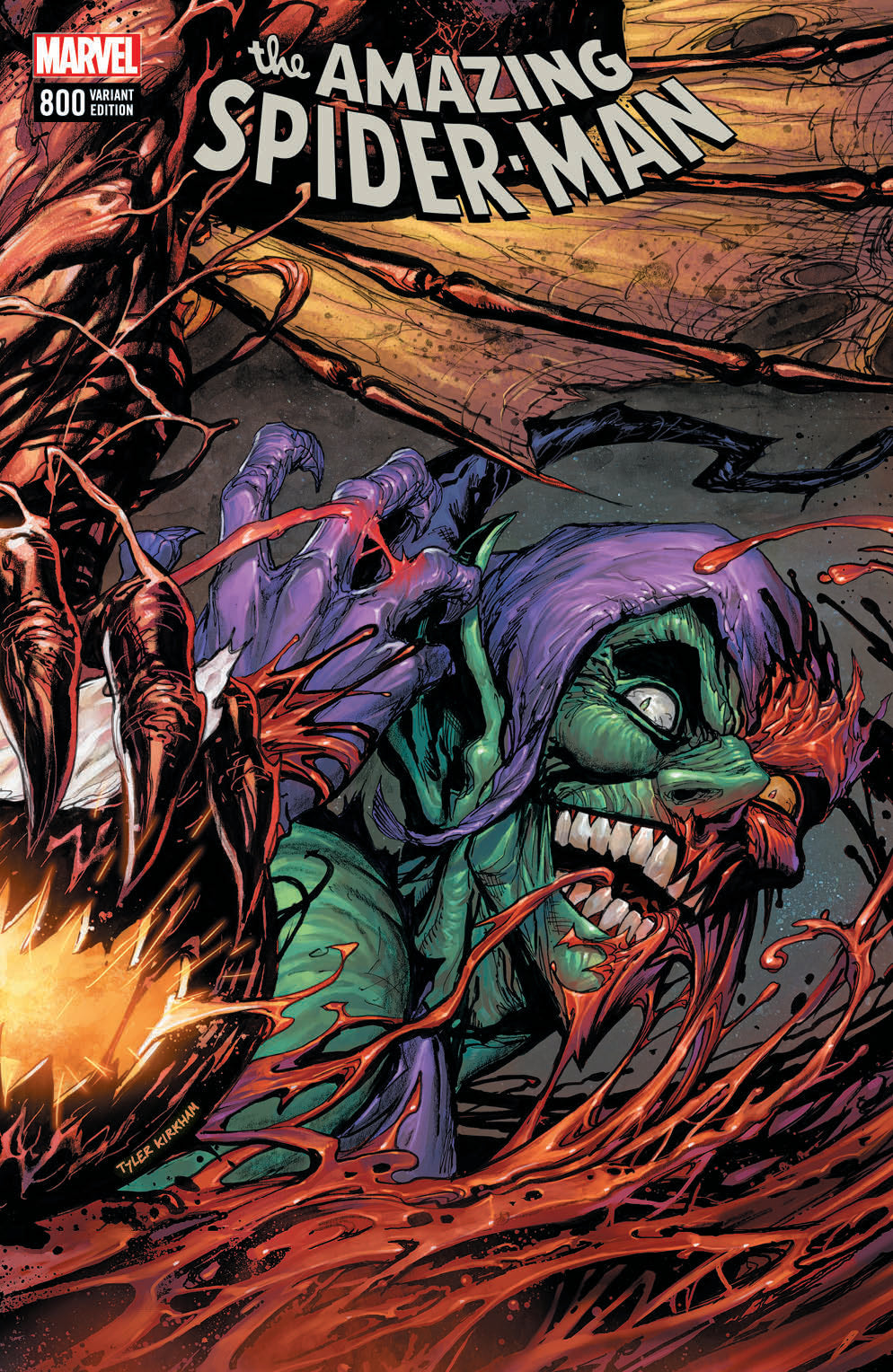 [4 PACK] AMAZING SPIDER-MAN #797, #798, #799, #800 UNKNOWN COMICS CONNECTING COVERS KIRKHAM 2018 - Collectors World Toys