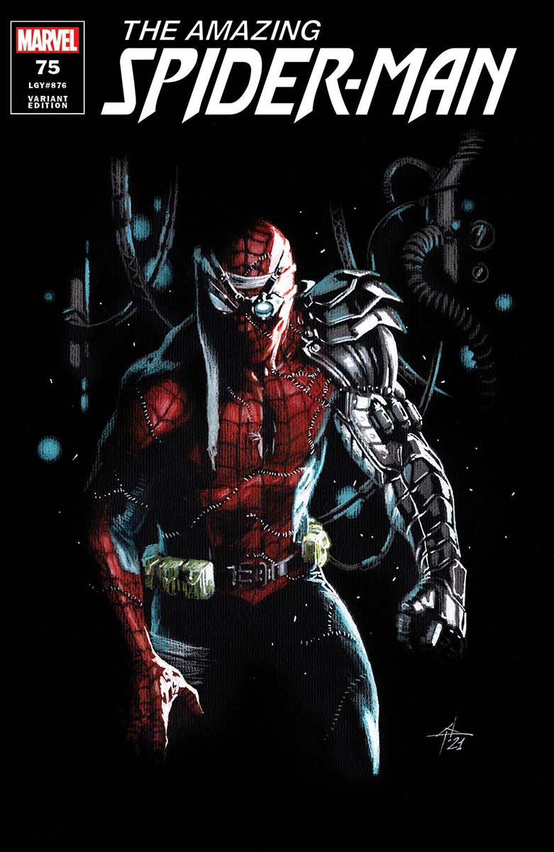 Amazing Spider-Man #75 Unknown Comics Gabriele Dell'Otto Exclusive Var (10/06/2021) - Collectors World Toys