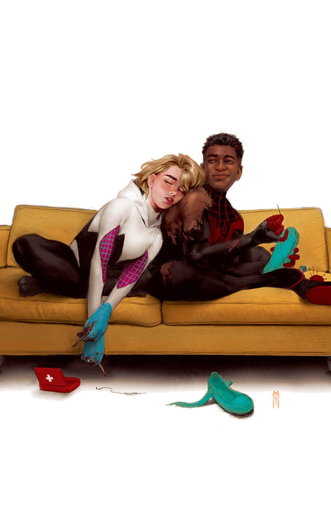 Amazing Spider-Man #41 [Gw] Unknown Comics Miguel Mercado Exclusive Virgin Var (01/03/2024) Hover Image