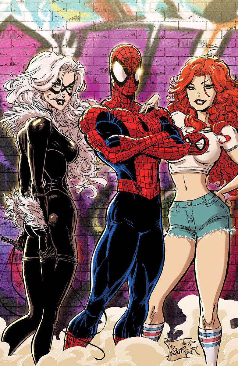 Amazing Spider-Man #63 Unknown Comics Kaare Andrews Connecting Exclusive Virgin Var (12/11/2024) - Collectors World Toys Main image
