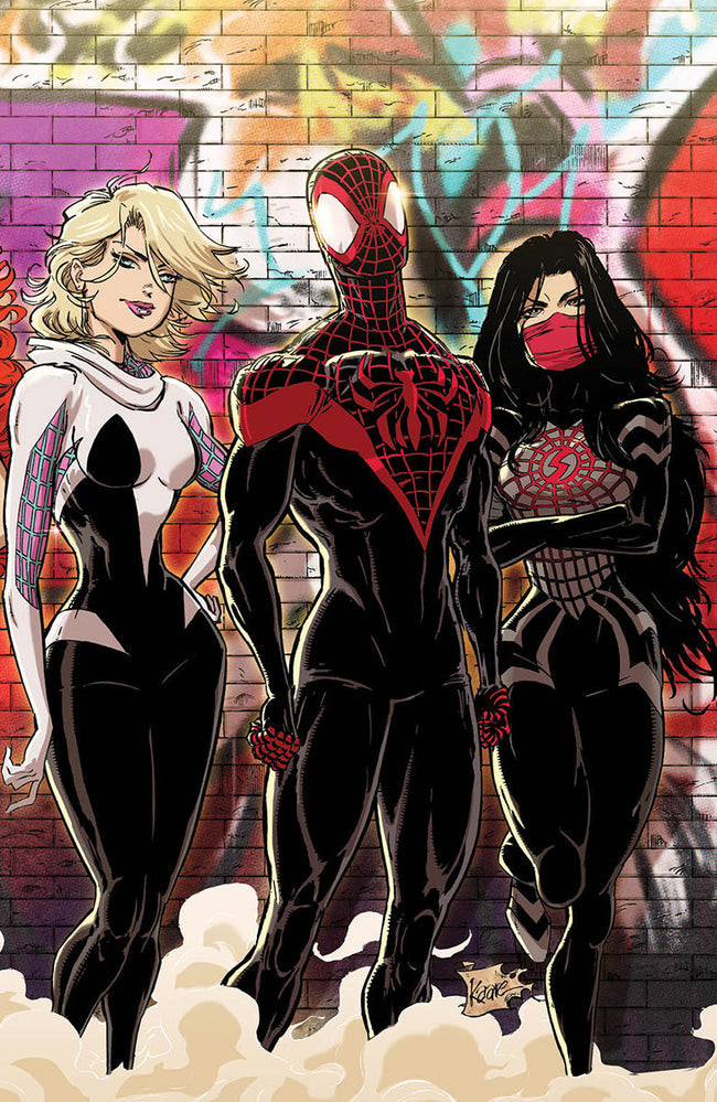 Amazing Spider-Man #64 Unknown Comics Kaare Andrews Connecting Cover Exclusive Virgin Var (12/25/2024) - Collectors World Toys Hover Image