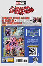 Amazing Spider-Man #65 Unknown Comics Mateus Manhanini Exclusive Virgin Var (01/08/2025) - Collectors World Toys