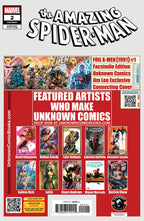 Amazing Spider-Man #2 Unknown Comics David Nakayama Exclusive Var (04/23/2025) - Collectors World Toys