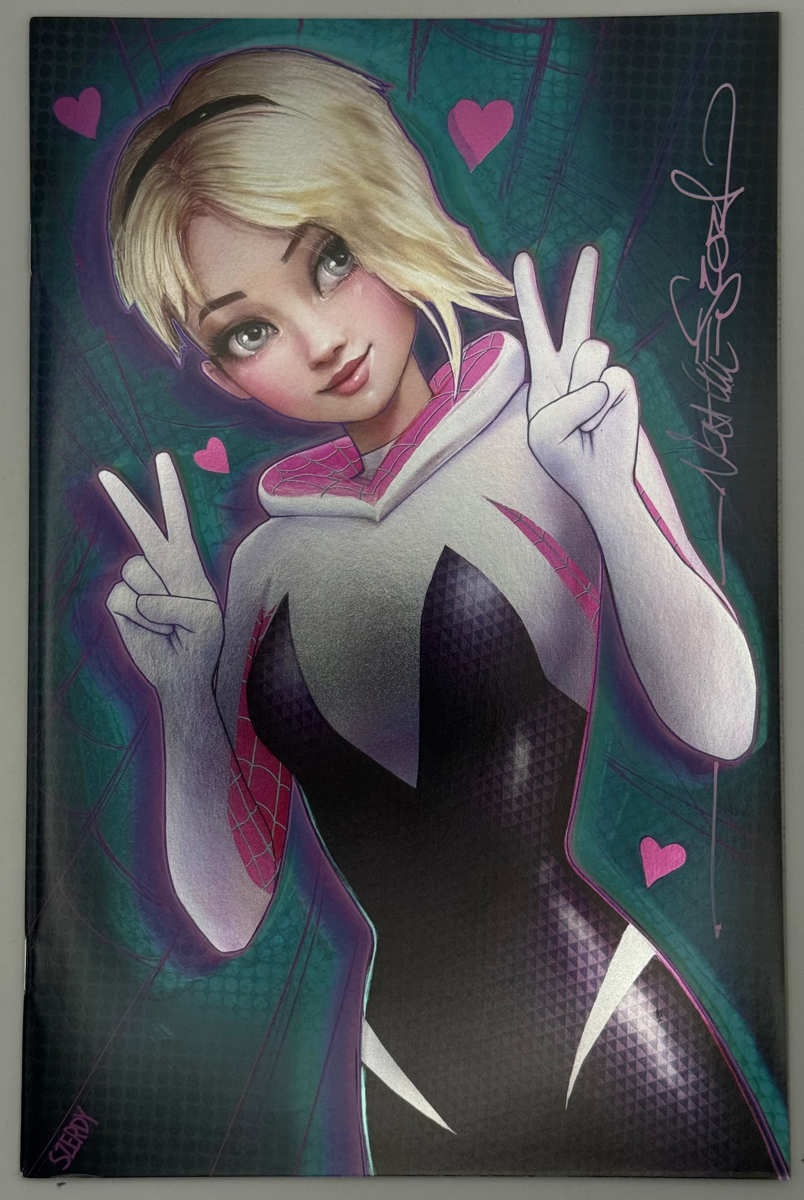 [Signed by Nathan Szerdy] [FOIL]  AMAZING SPIDER-MAN #29 UNKNOWN COMICS NATHAN SZERDY EXCLUSIVE VIRGIN VAR [IN STOCK] - Collectors World Toys Main image