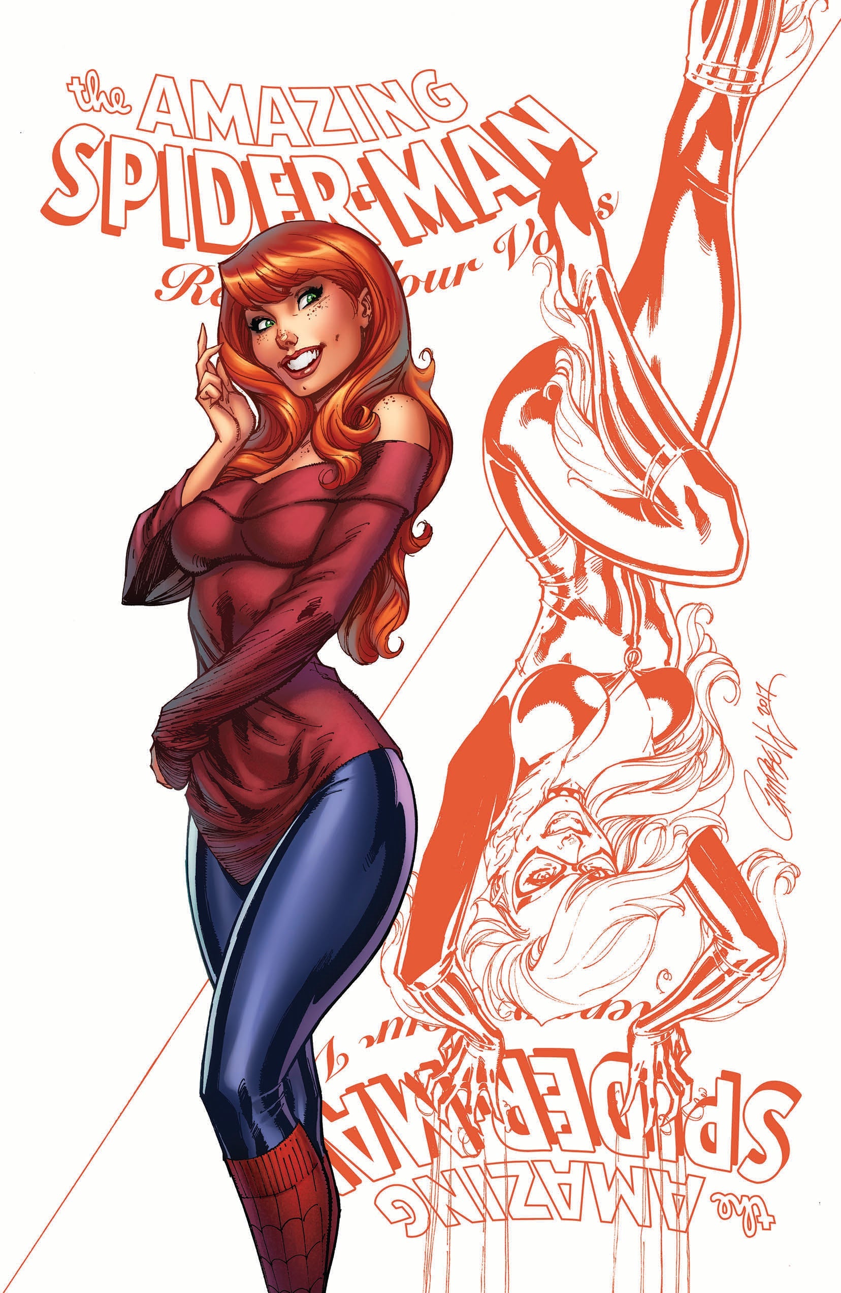 Amazing Spider-Man Renew Your Vows #13 Leg Unknown Comic Books Exclusive J. Scott Campbell Mj 11/22/2017 - Collectors World Toys Main image