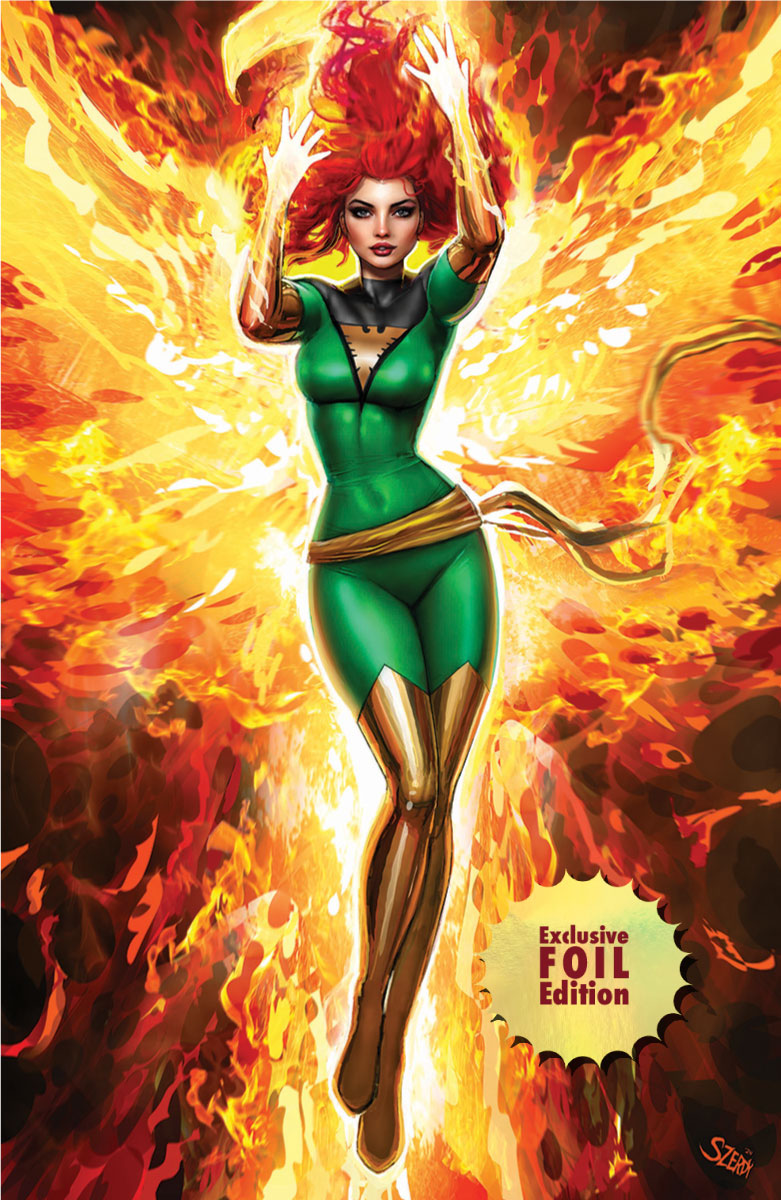 [Signed by Nathan Szerdy] [FOIL] PHOENIX #1 UNKNOWN COMICS NATHAN SZERDY VIRGIN EXCLUSIVE SDCC 2024 VAR [IN STOCK] - Collectors World Toys