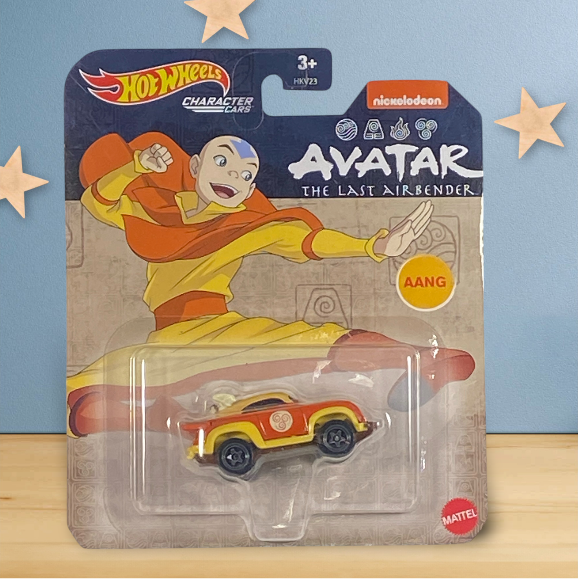 Hot Wheels Aang - Avatar The Last Airbender Character Cars Series