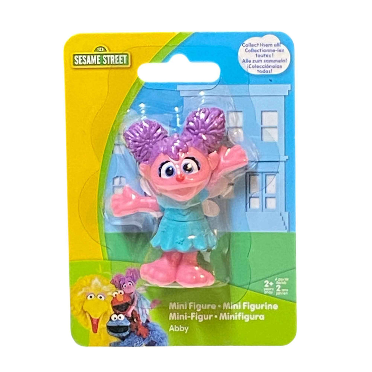 Abby Mini Figure / Cake Topper - Sesame Street -