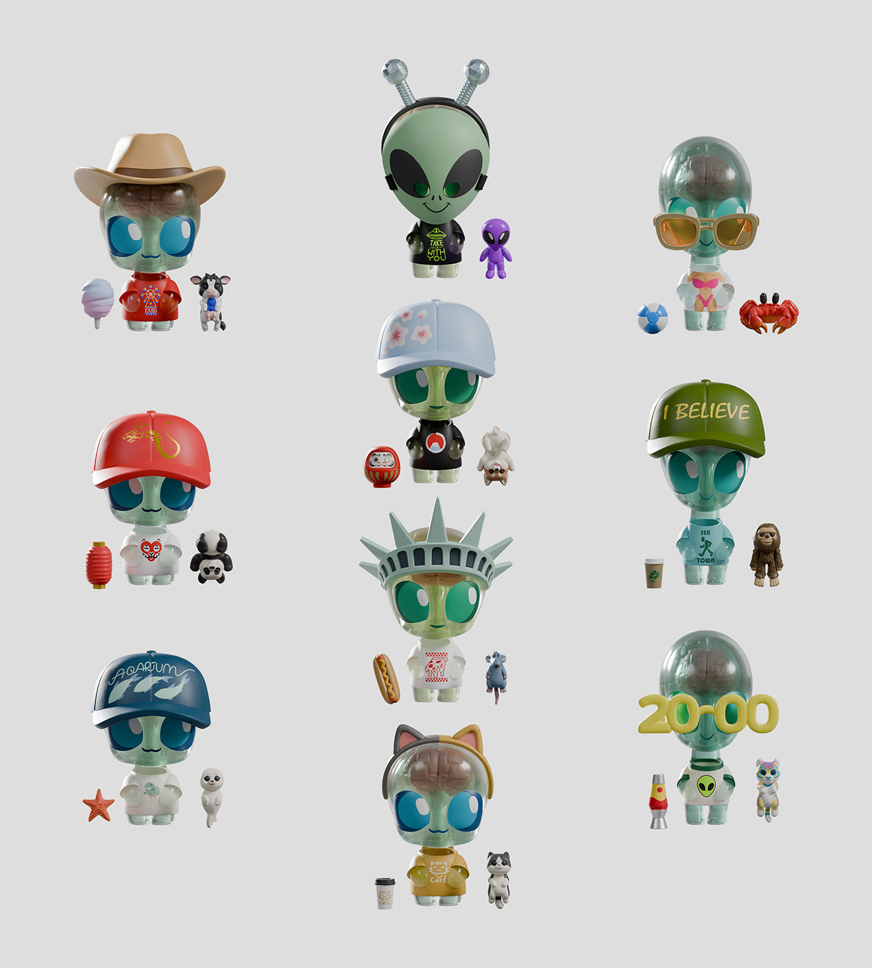 Abducted Blind Box (1 Blind Box) Main image
