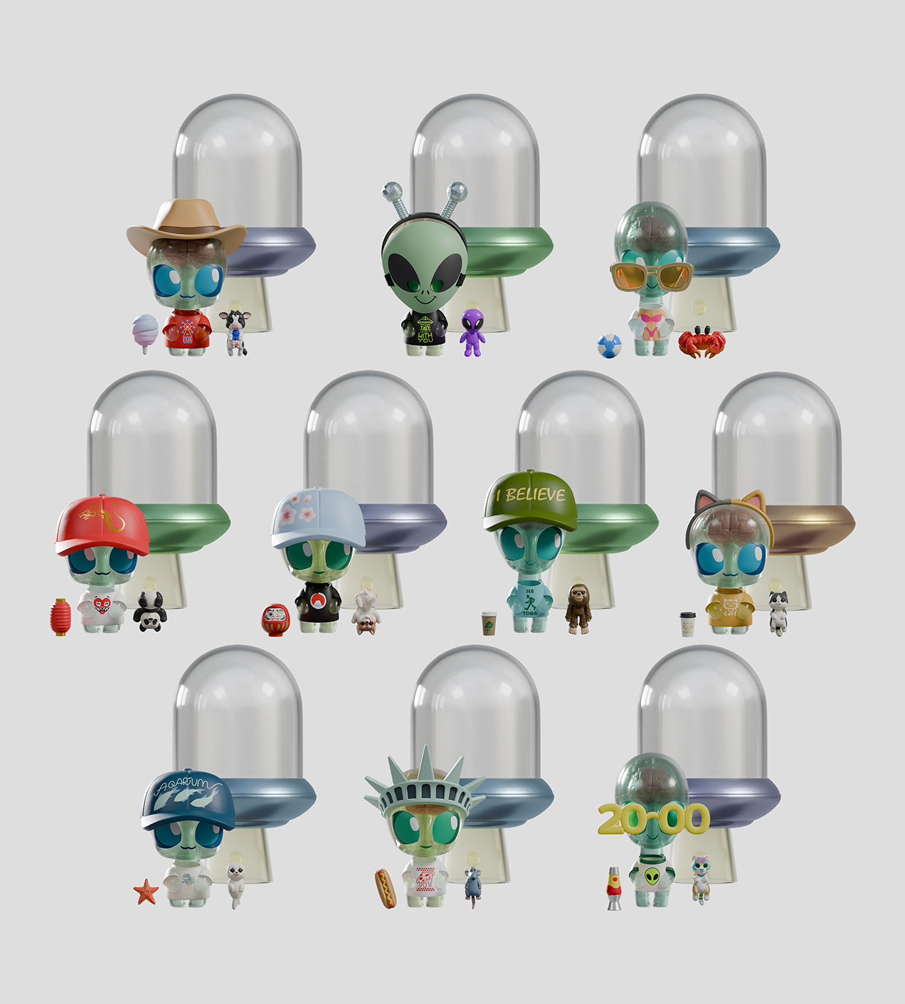 Abducted Blind Box (1 Blind Box) - Collectors World Toys