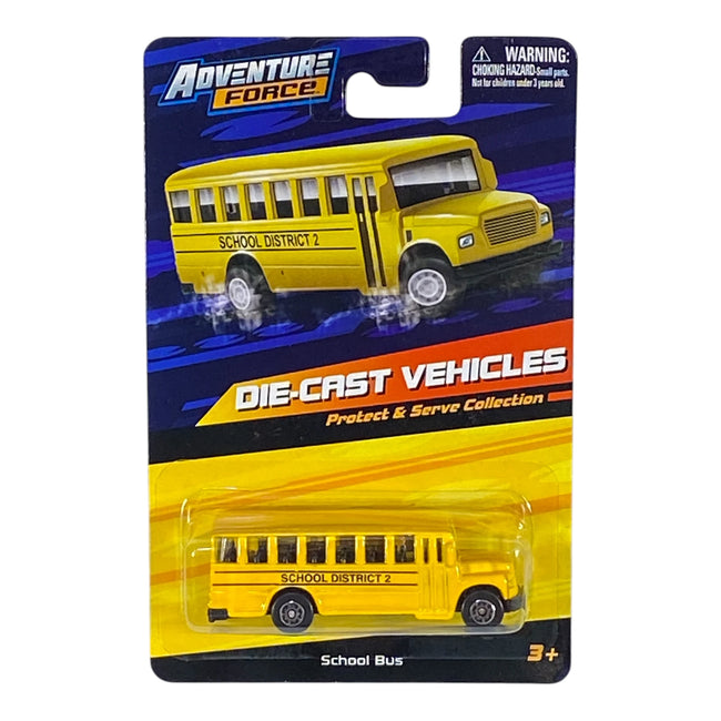 Adventure Force School Bus - Protect & Serve Collection Hover Image